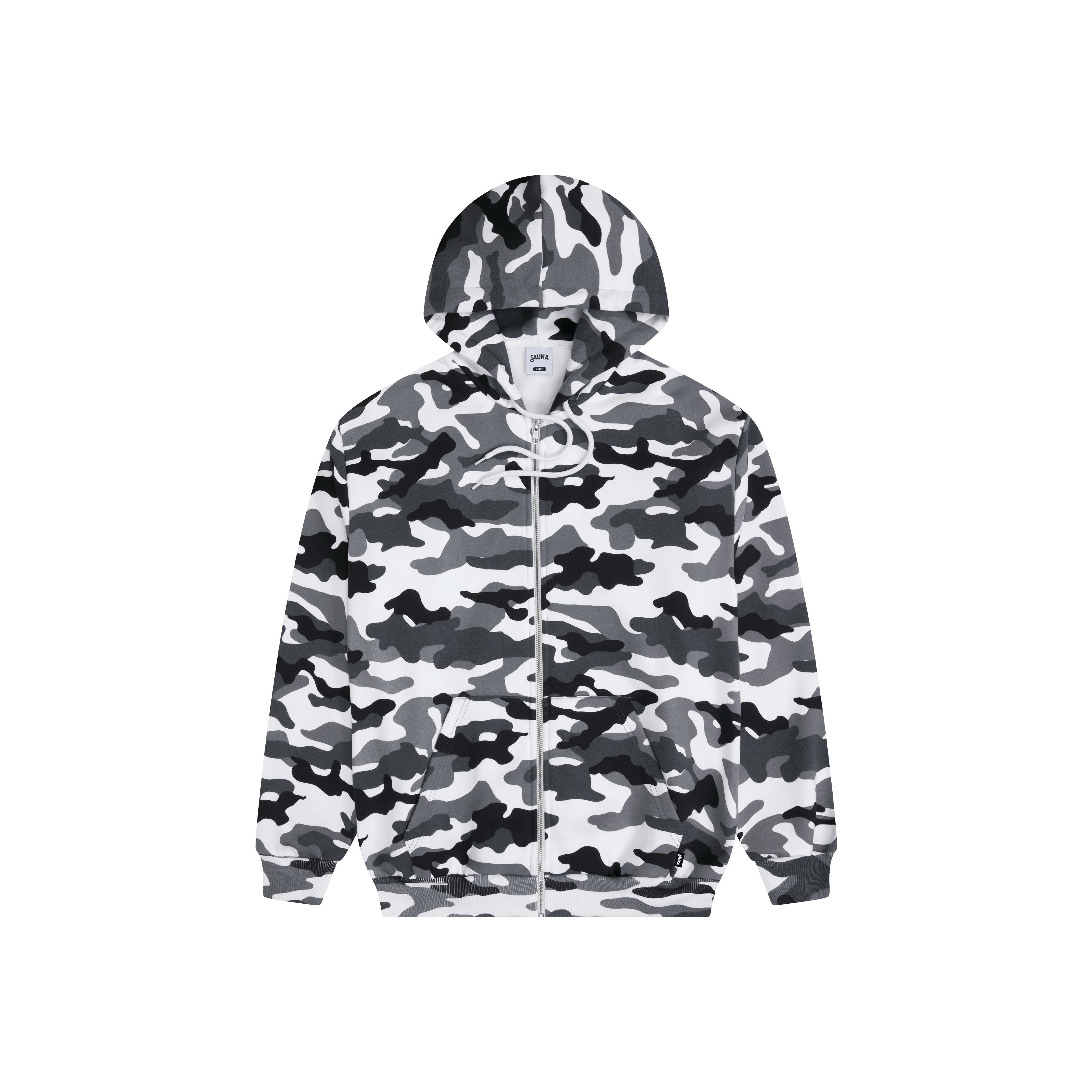 Classic Zip-Hoodie [Snow camo] – Shop Sauna