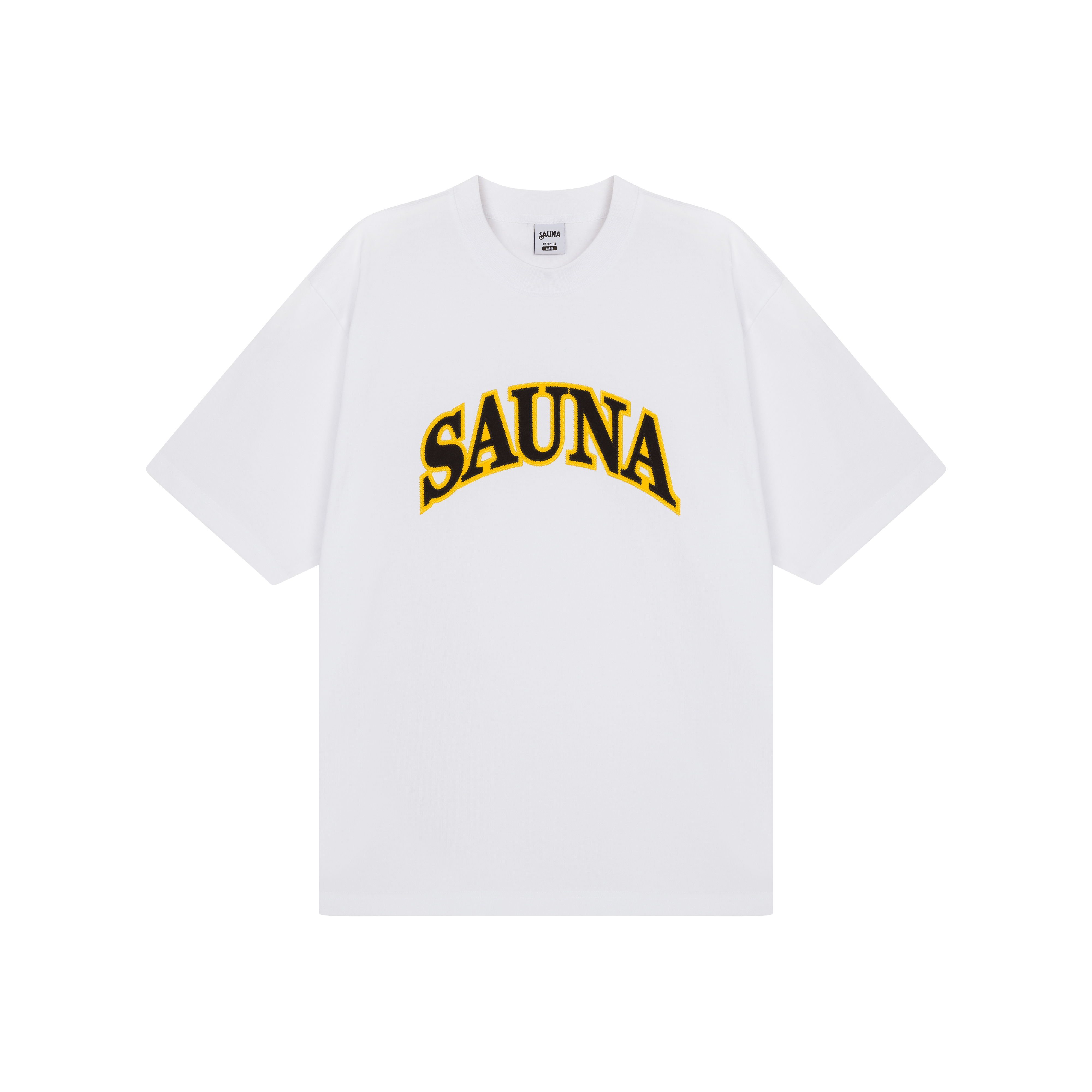 Curve Tee [White] – Shop Sauna