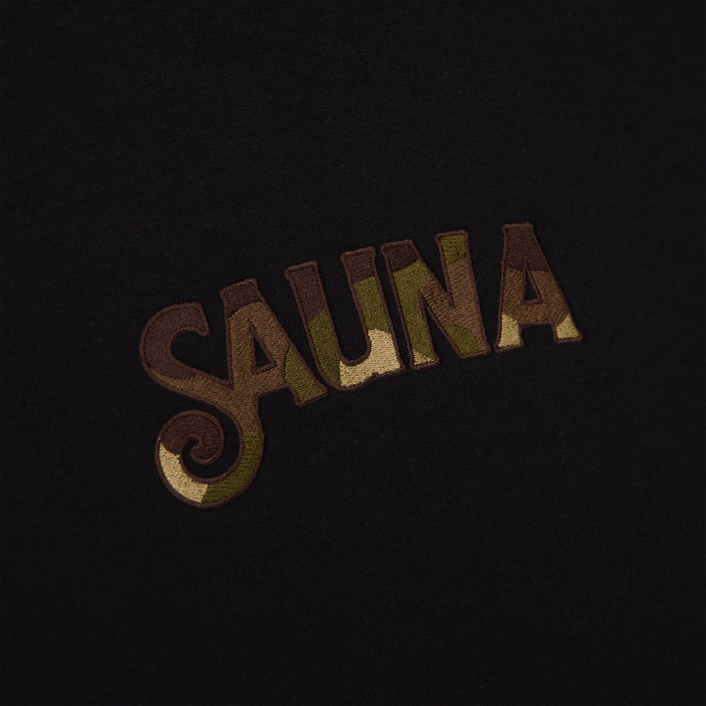 Camo Logo Hoodie [Black]