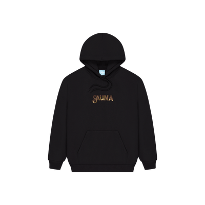 Camo Logo Hoodie [Black]