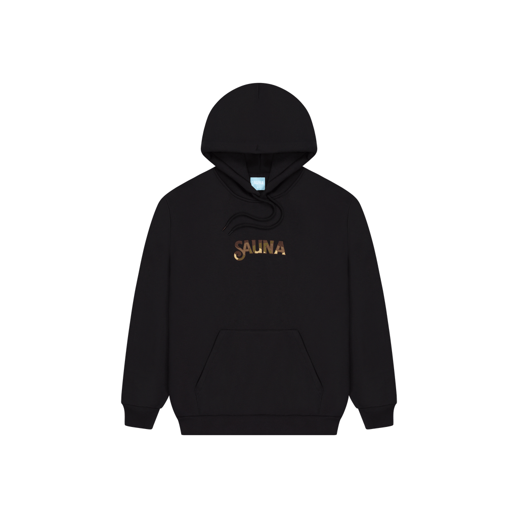 Camo Logo Hoodie [Black]