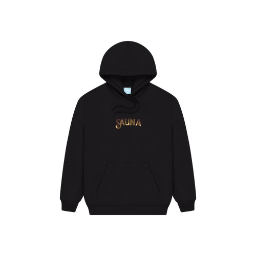 Camo Logo Hoodie [Black]