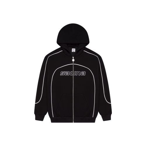 Race Zip-Up Hoodie [Black] – Shop Sauna