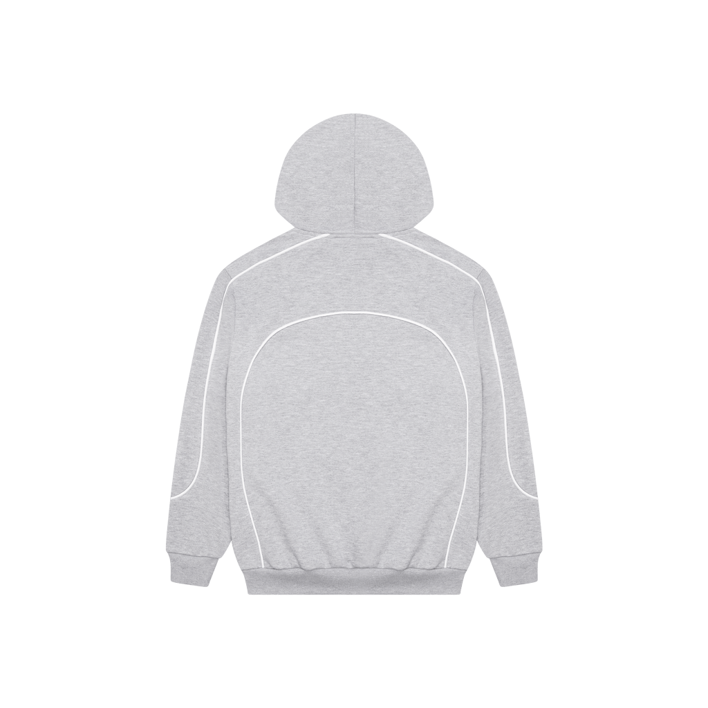 Race Zip-Up Hoodie [Grey]