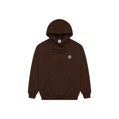 SA Mini Logo Hoodie [Brown]