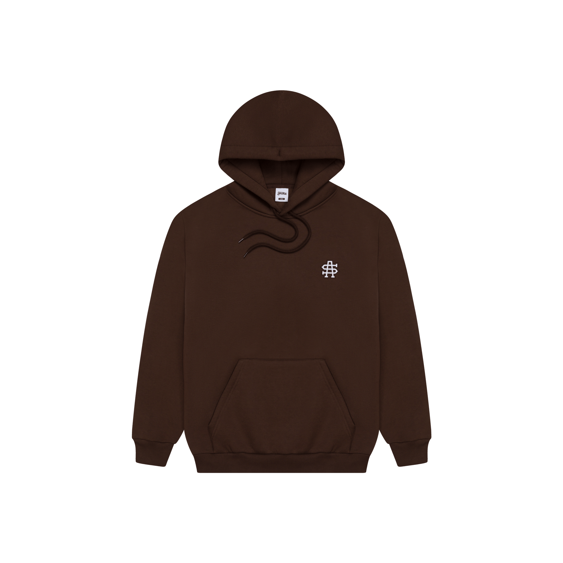 SA Mini Logo Hoodie [Brown]