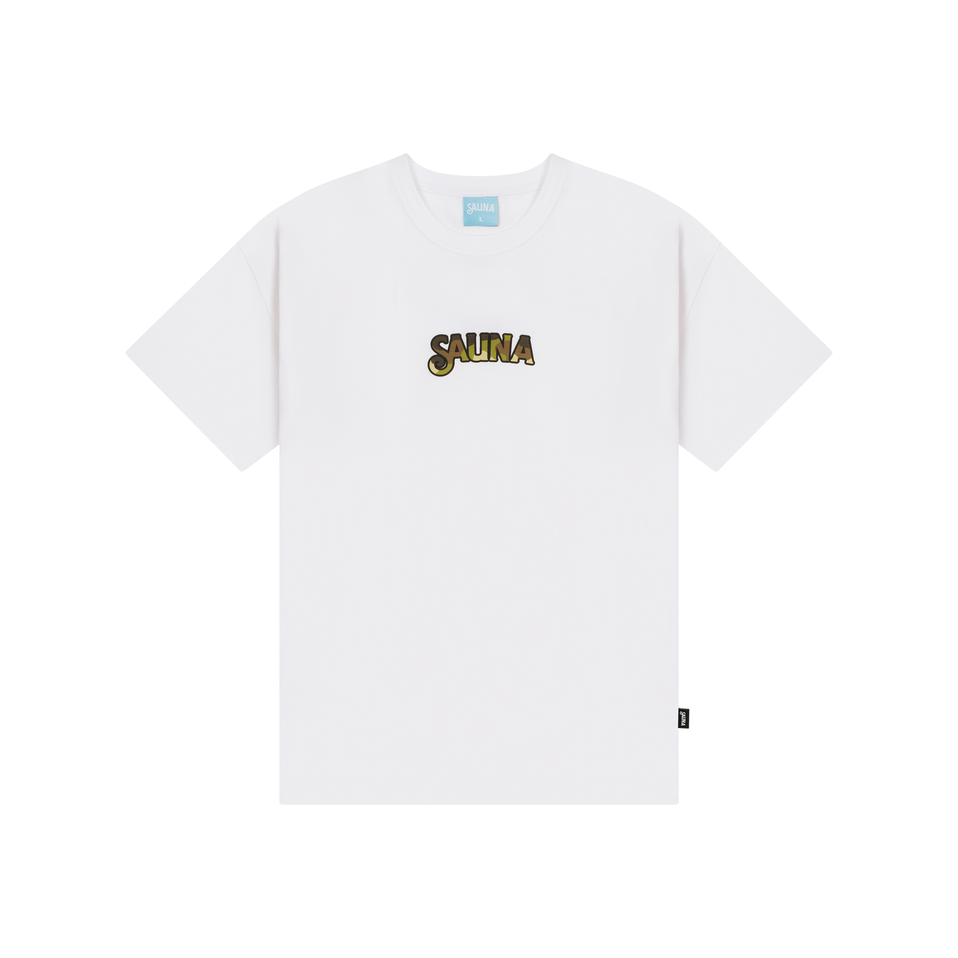 Camo Logo Tee [White]
