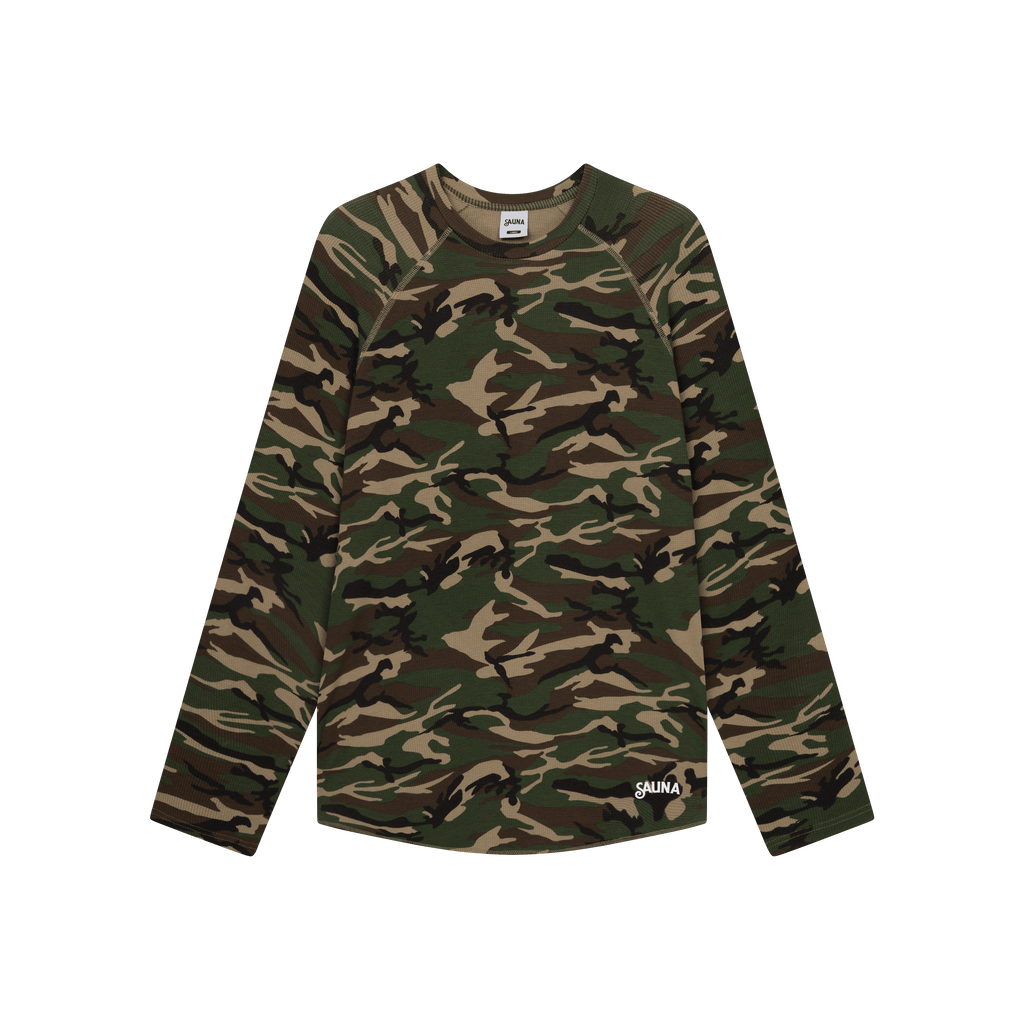 Waffle Thermal L/S Shirt [Camo]