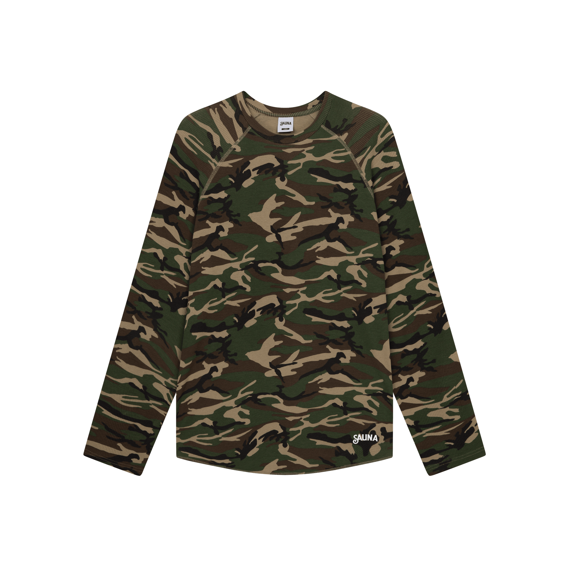 Waffle Thermal L/S Shirt [Camo]