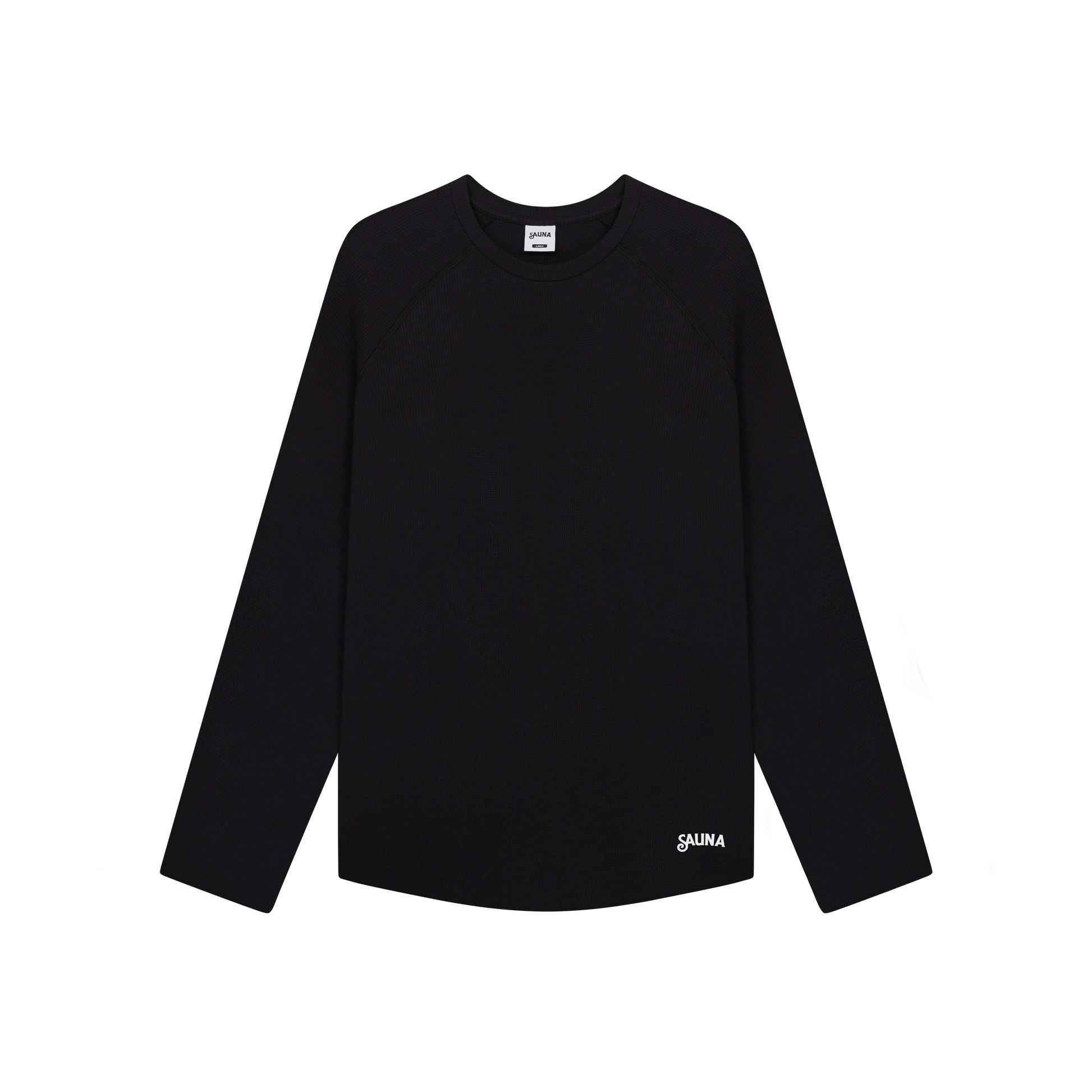 Waffle Thermal L/S Shirt [Black]