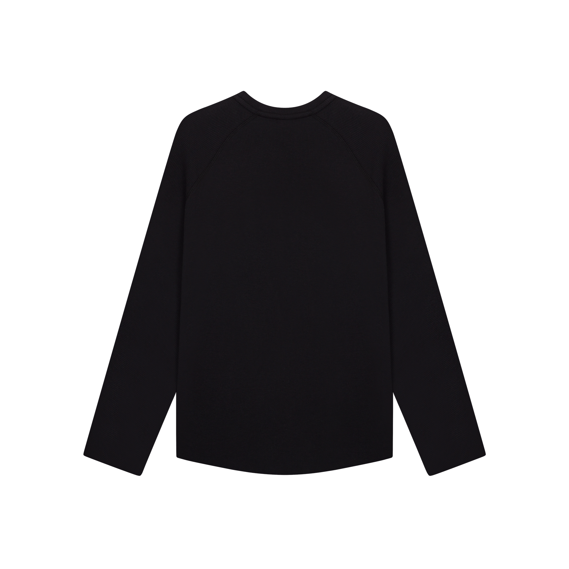 Waffle Thermal L/S Shirt [Black]