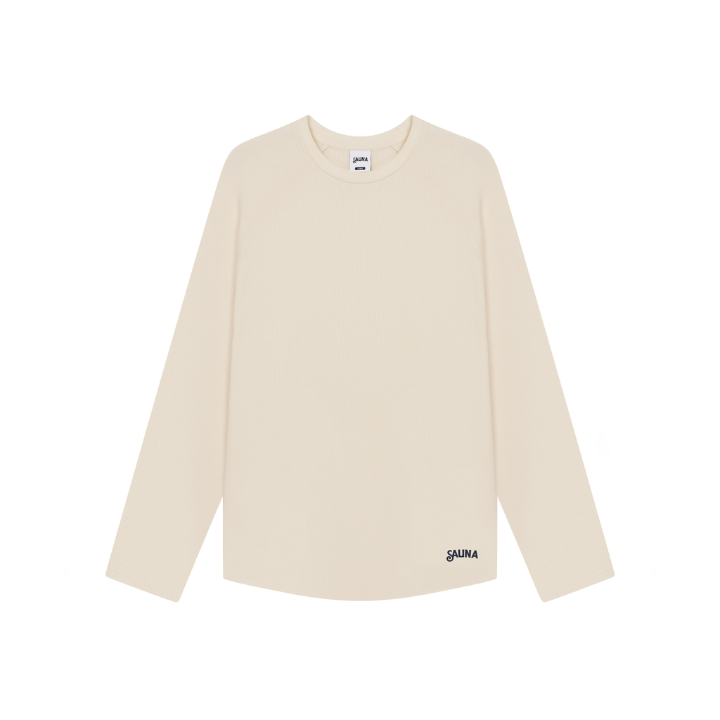 Waffle Thermal L/S Shirt [Off-white]