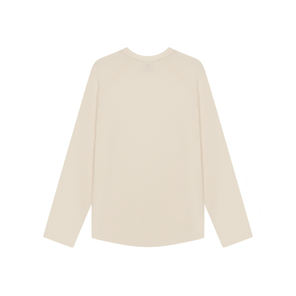 Waffle Thermal L/S Shirt [Off-white]