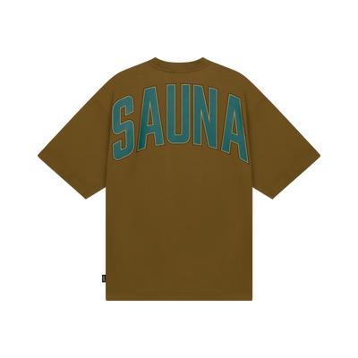 Back Print Tee [Brown]