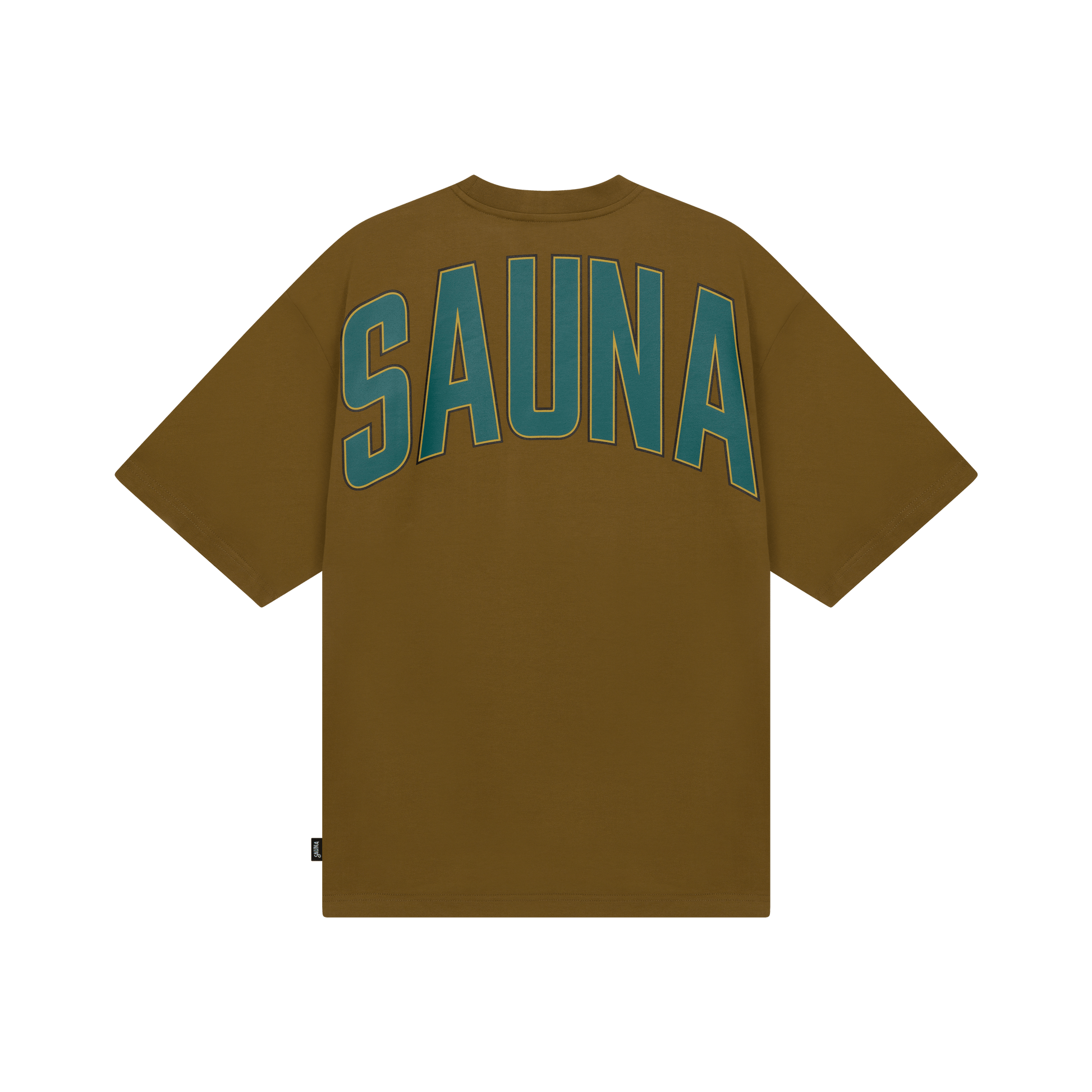 Back Print Tee [Brown]