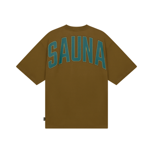 Back Print Tee [Brown]