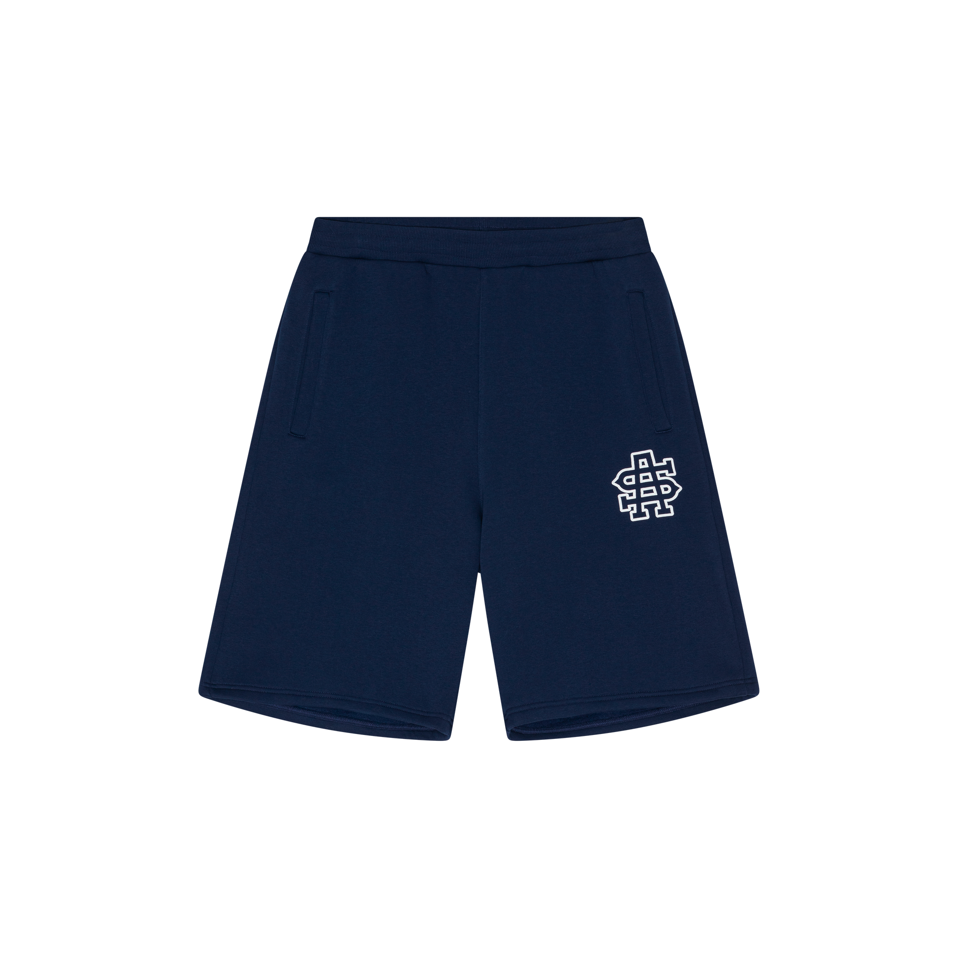 SA Tracksuit Zip-Up Shorts [NAVY]
