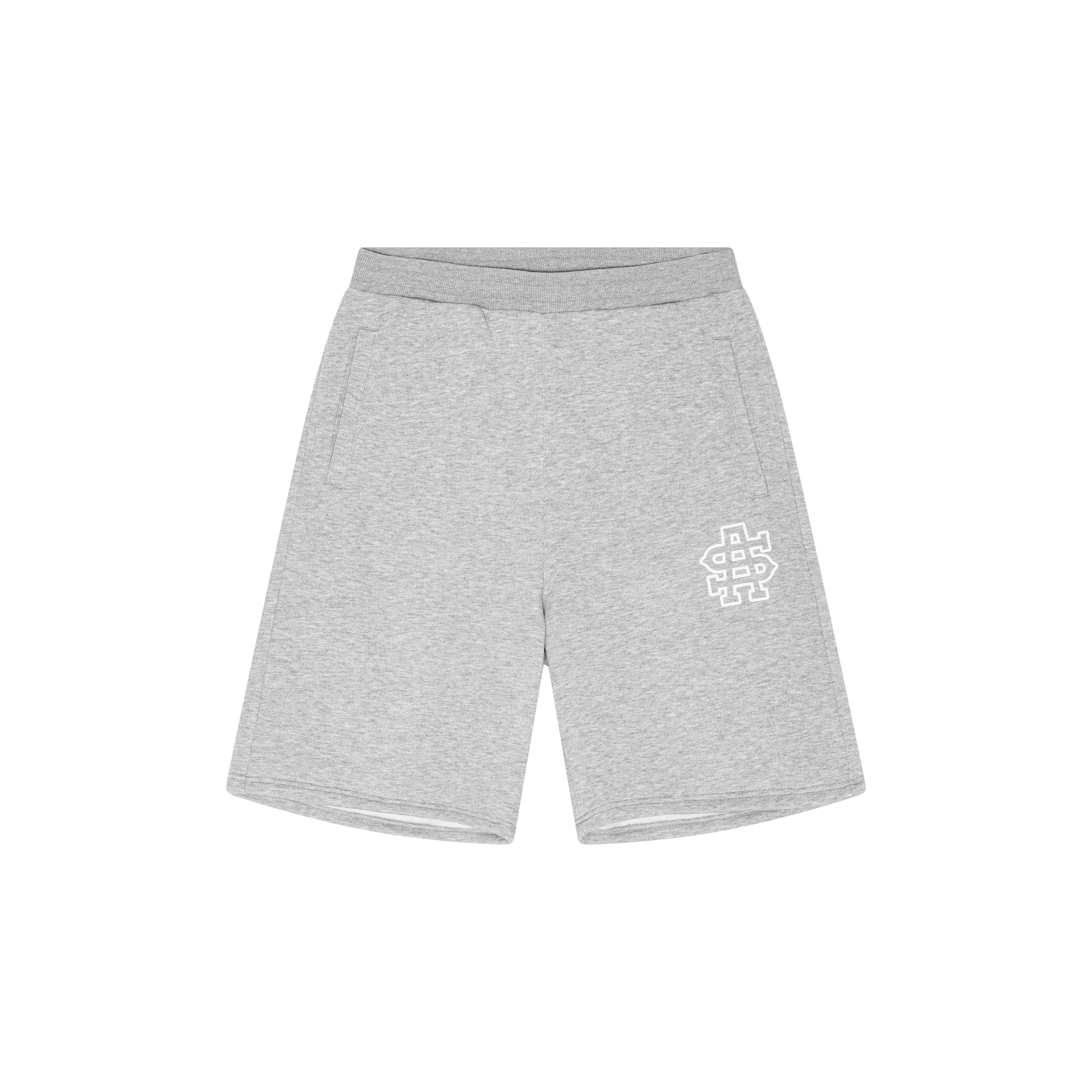 SA Tracksuit Zip-Up Shorts [GREY]