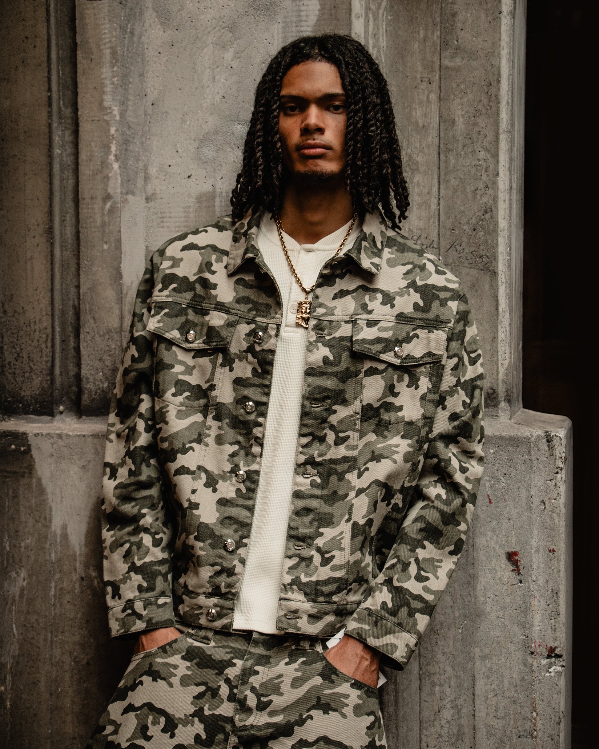 Denim Jacket [Camo]
