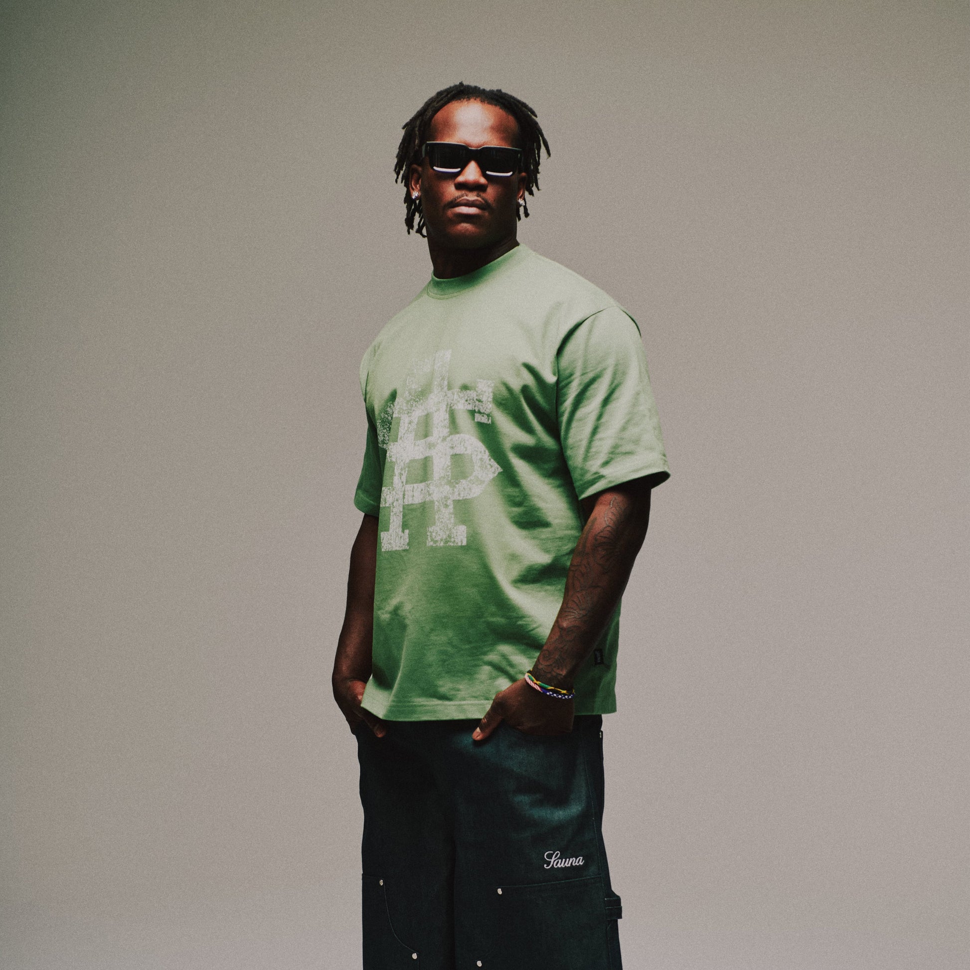 Faded Sa Tee [Green]