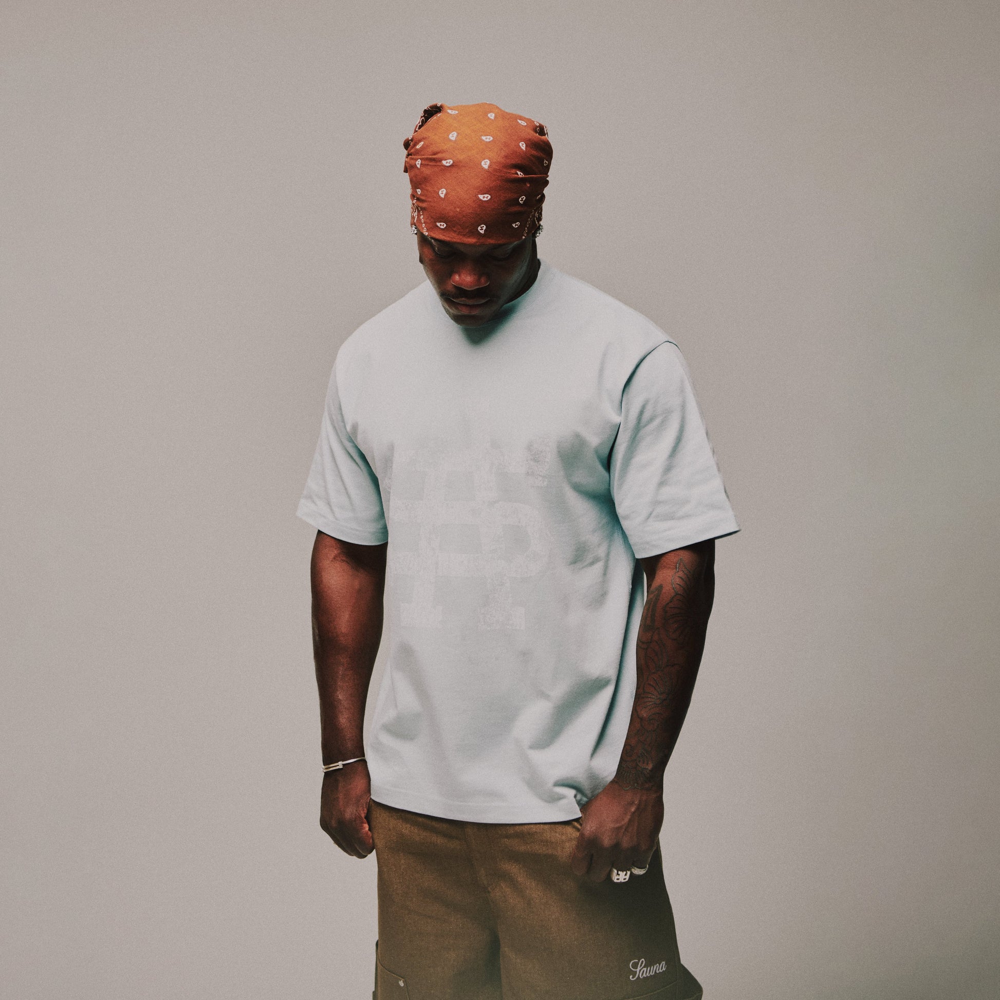 Faded SA Tee [Light Blue]