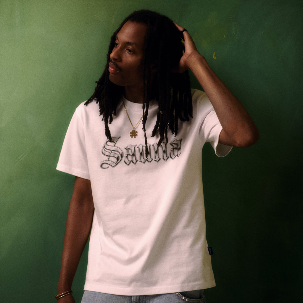 Chrome Gothic Tee [White]