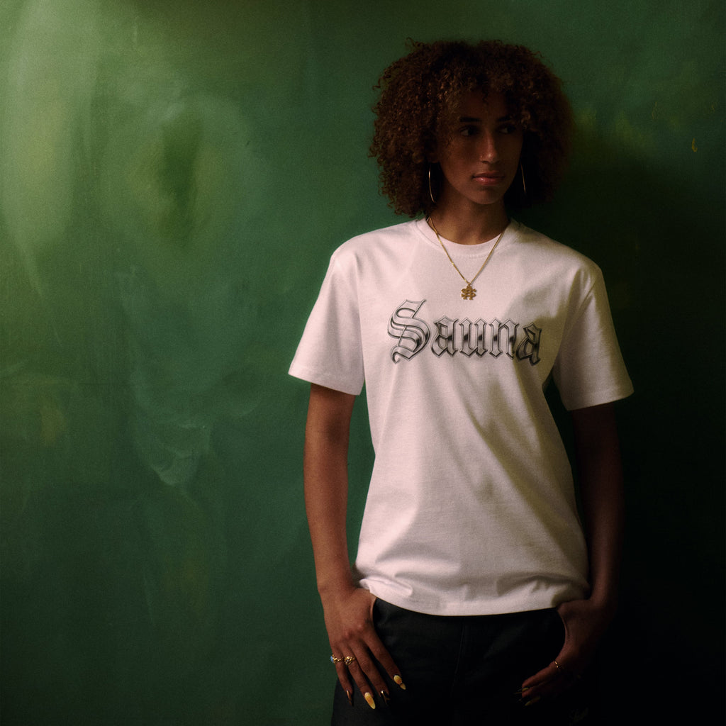 Chrome Gothic Tee [White]
