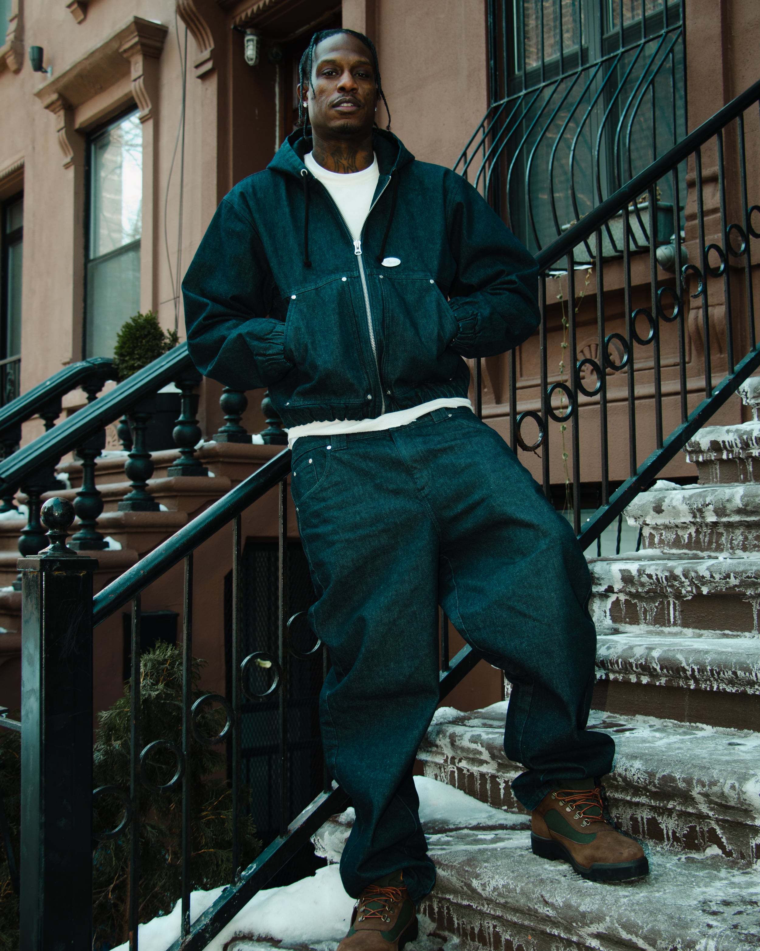 Insulated Work Denim Jacket [DARK NAVY] – Shop Sauna