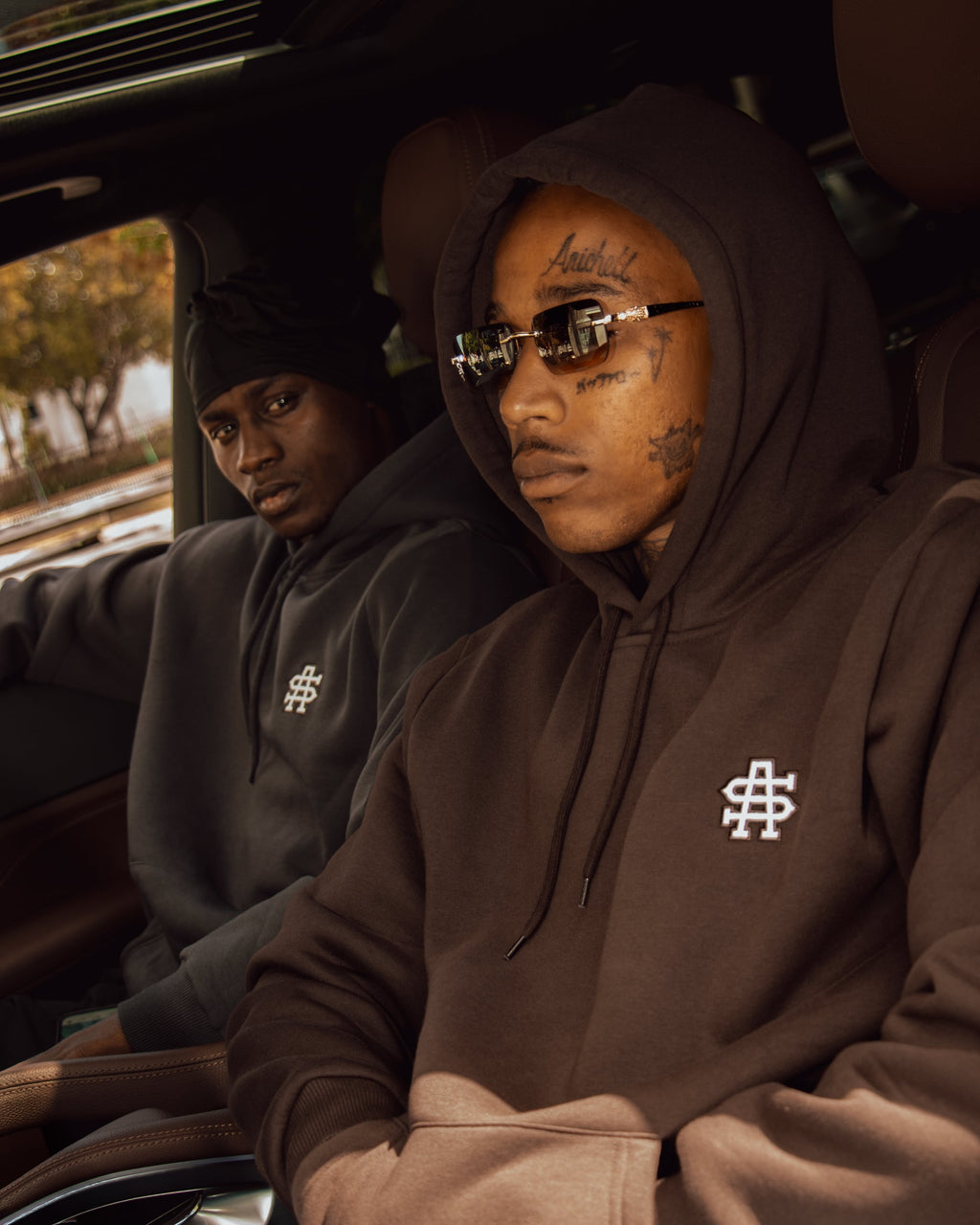 SA Mini Logo Hoodie [Dark Grey]