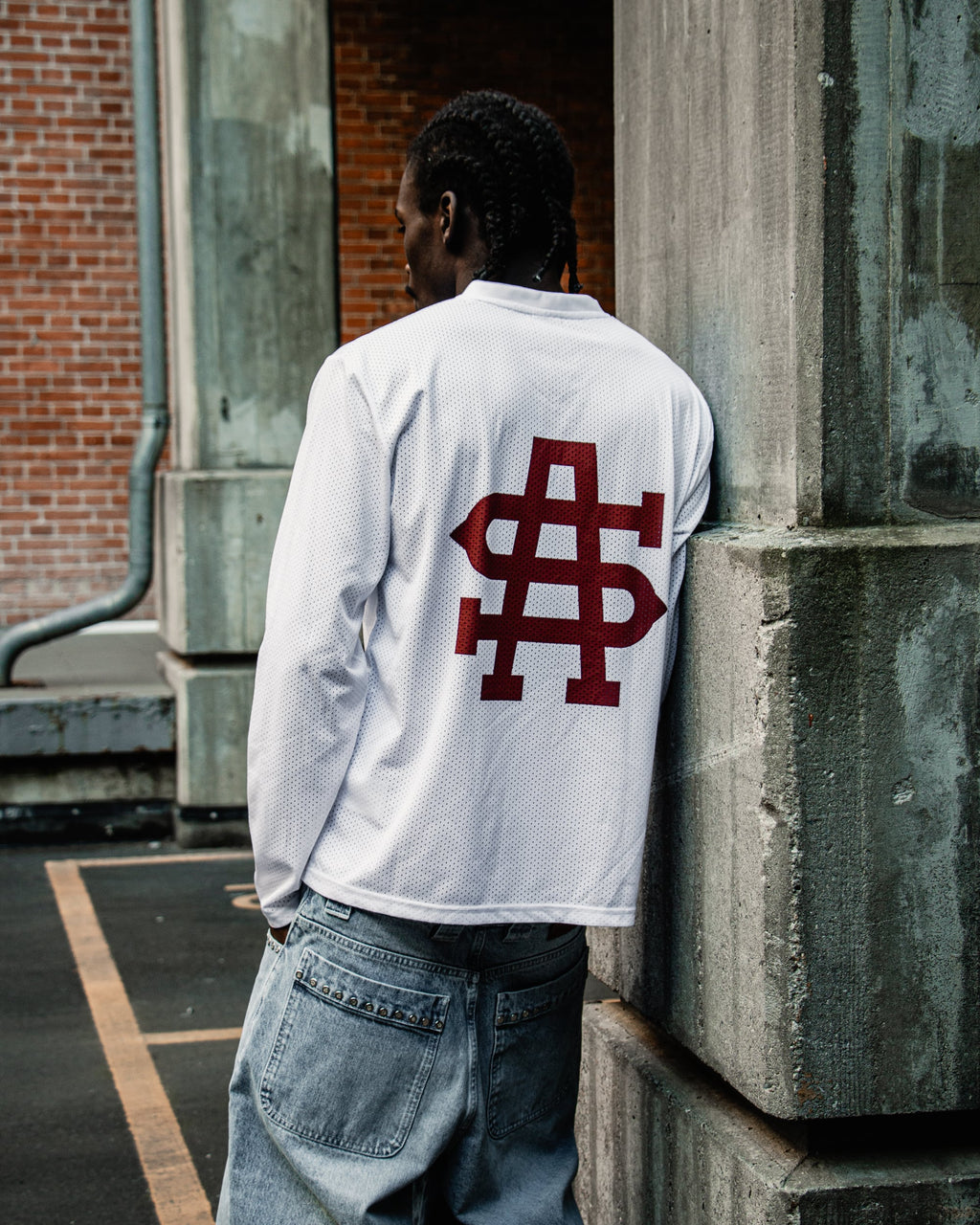 Mesh L/S Jersey [White]