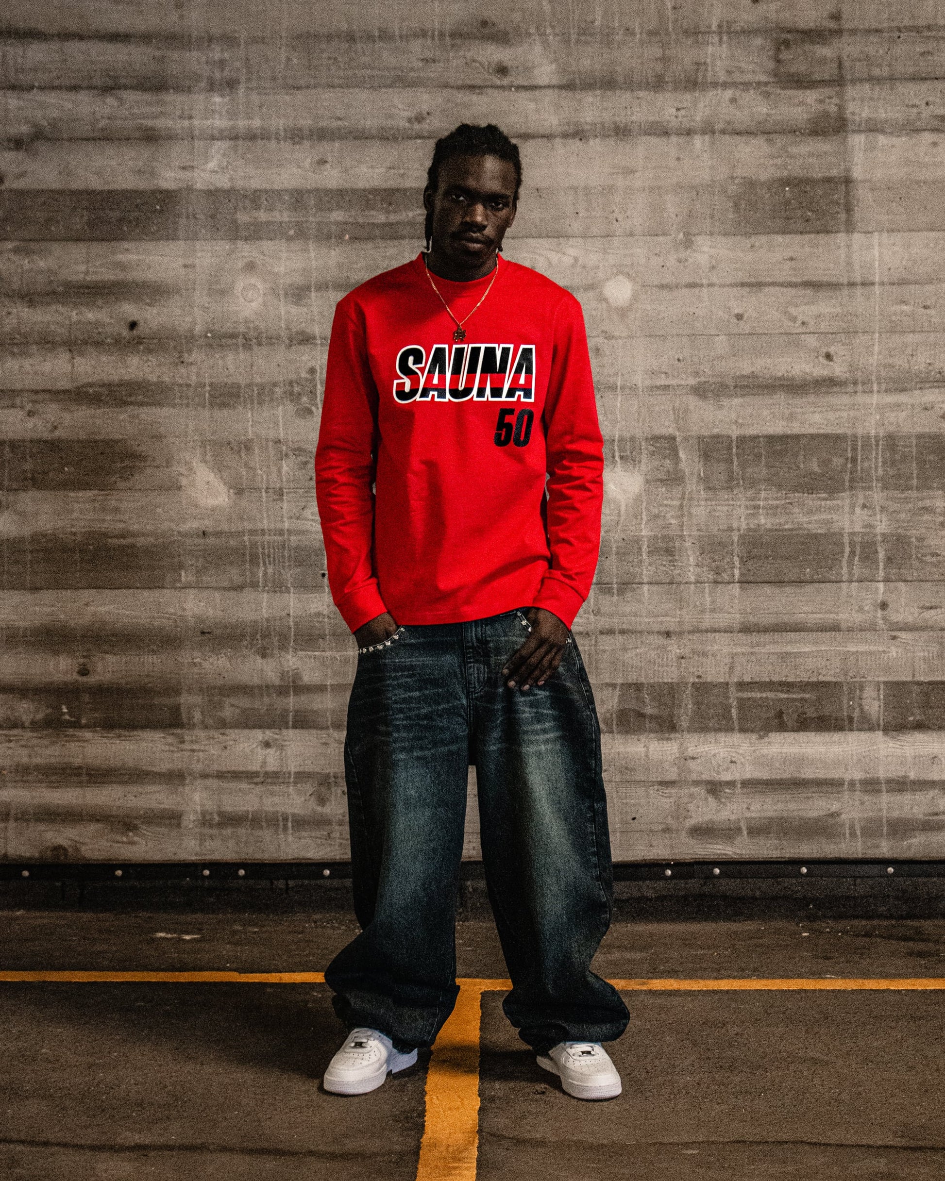 50' L/S Shirt [Red]