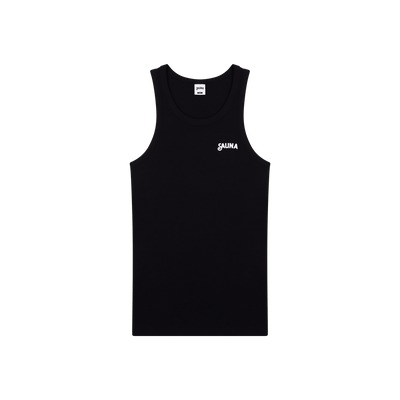 Waffle Tank Top [BLACK]