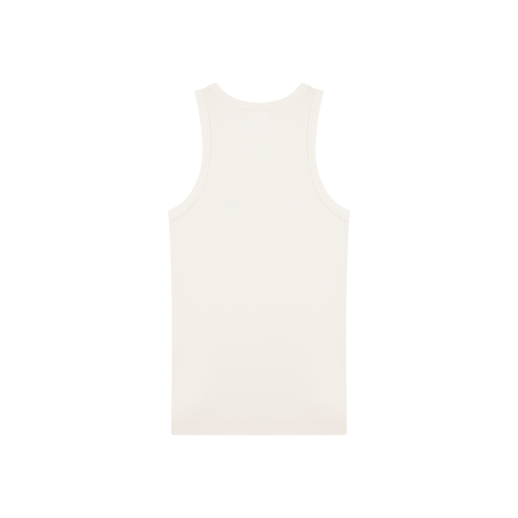 Waffle Tank Top [OFF-WHITE]