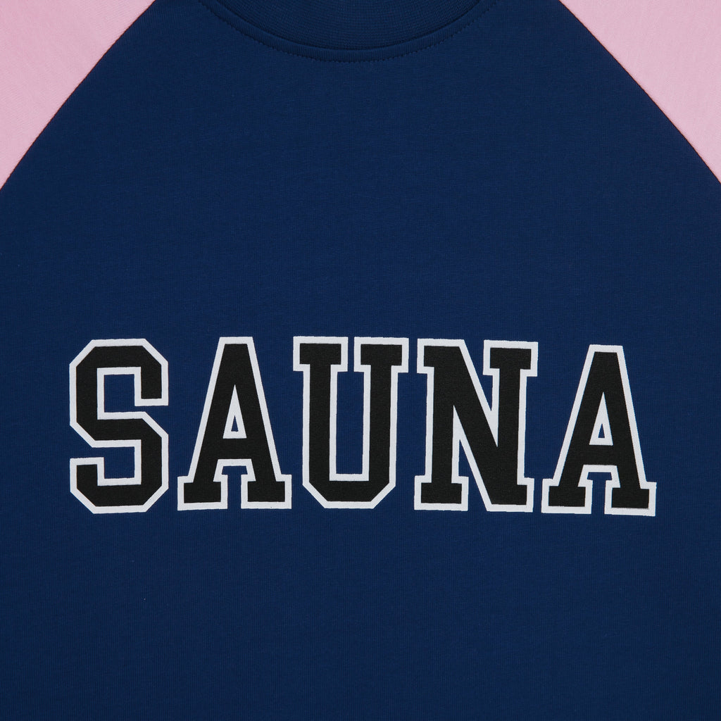 Raglan College Tee [Blue]