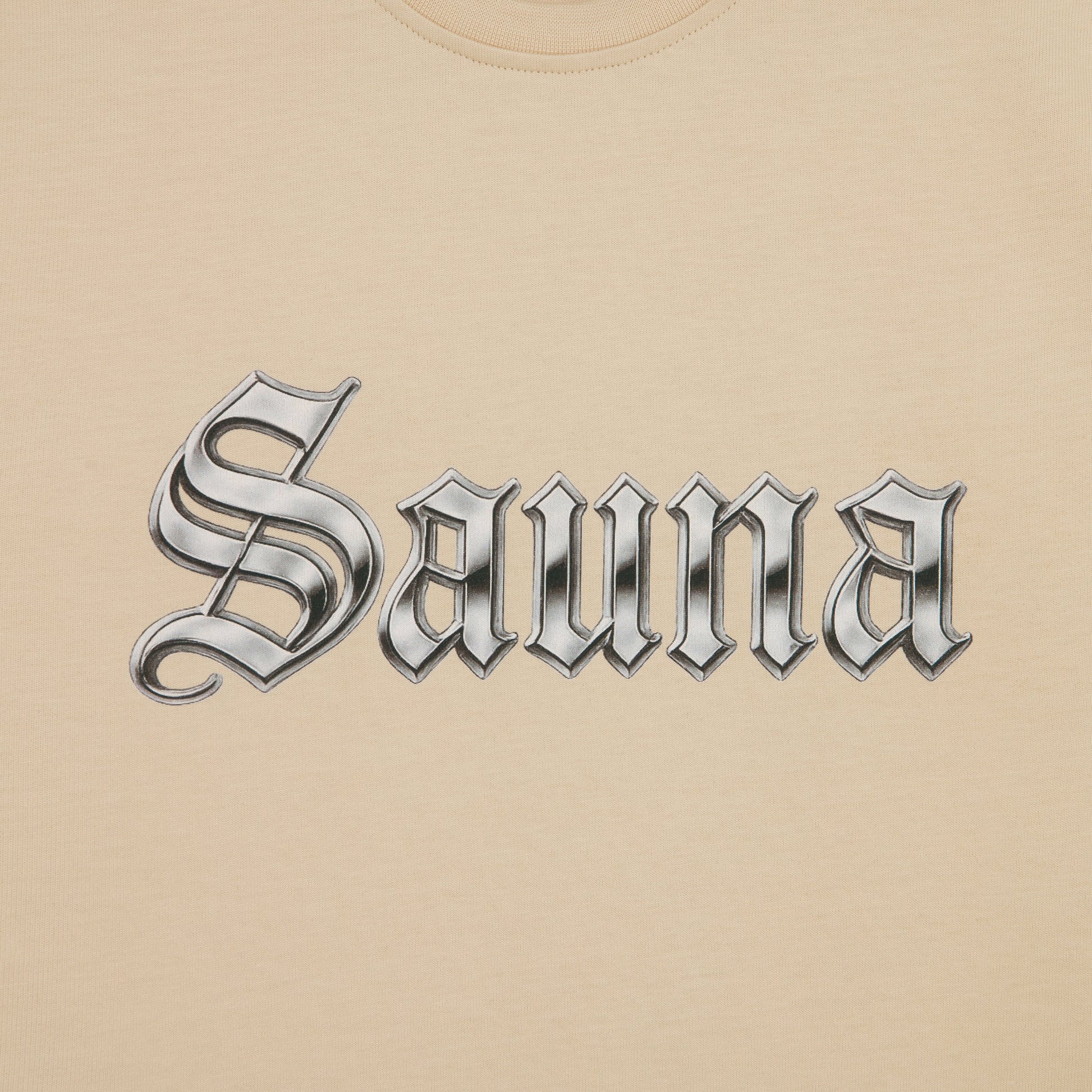 Chrome Gothic Tee [Beige]