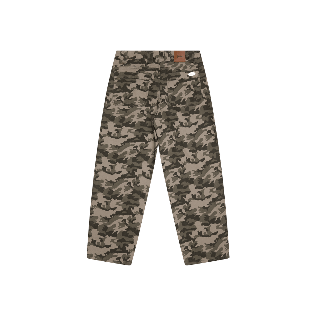 Canvas Baggy Pants [Camo]