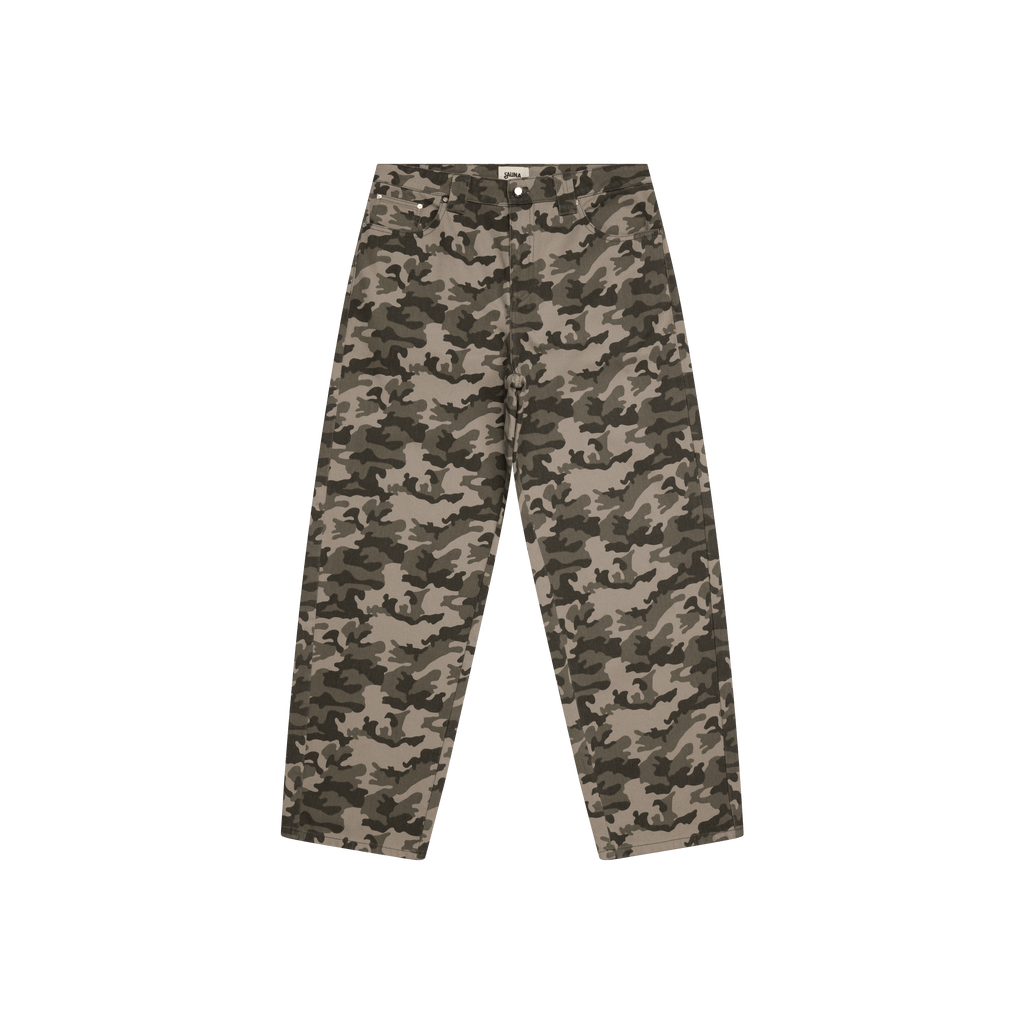 Canvas Baggy Pants [Camo] – Shop Sauna