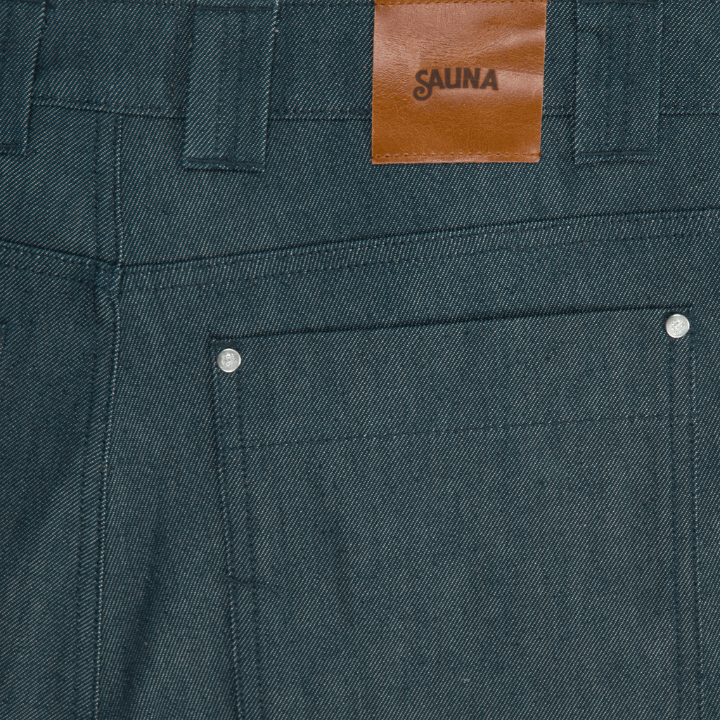 Denim Workwear Shorts [Blue]