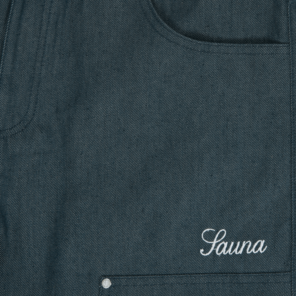 Denim Workwear Shorts [Blue]