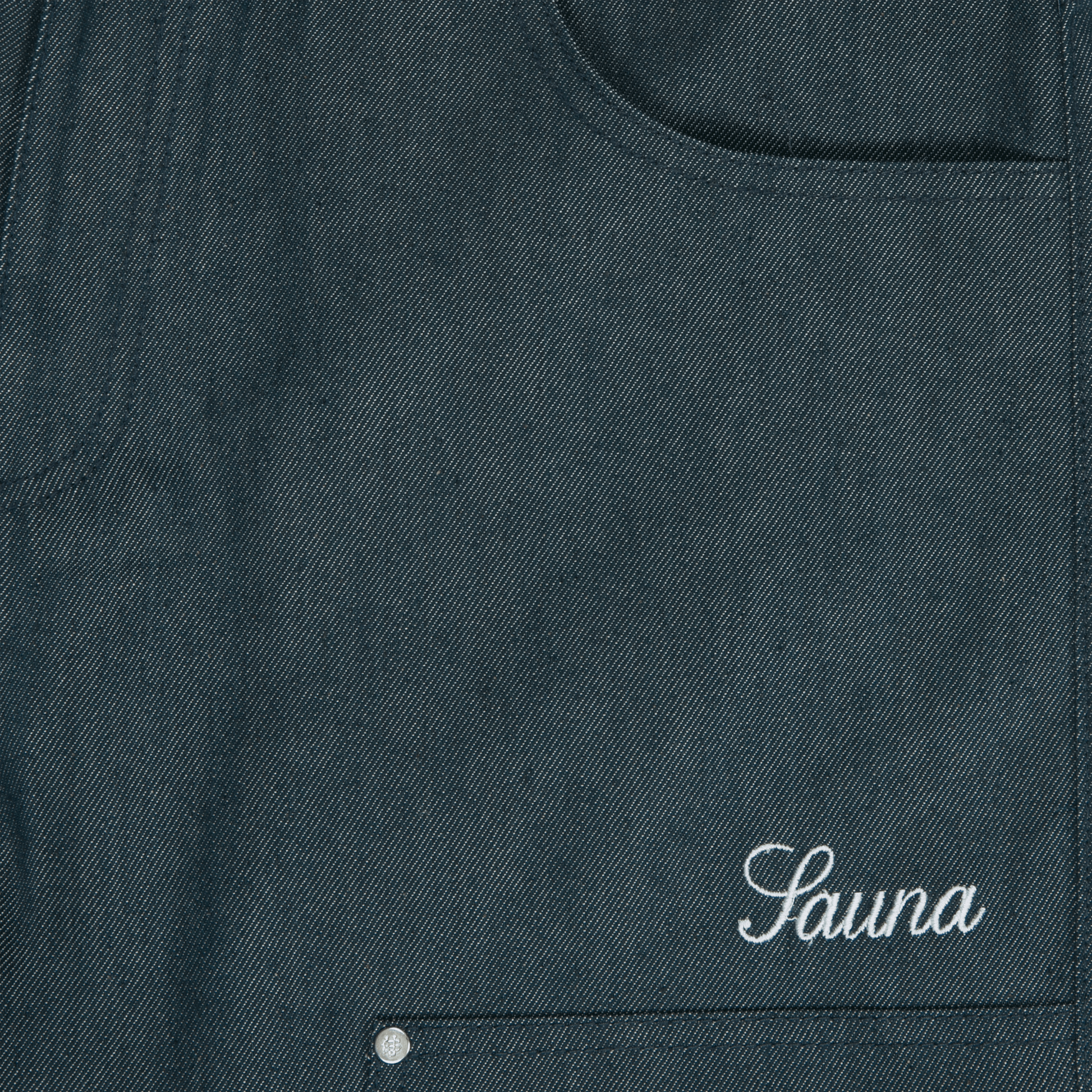 Denim Workwear Shorts [Blue]