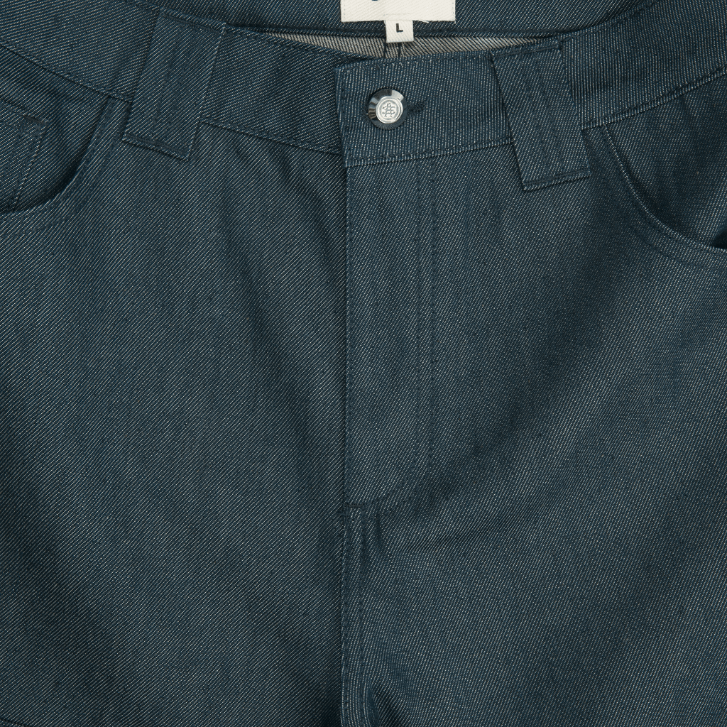 Denim Workwear Shorts [Blue]