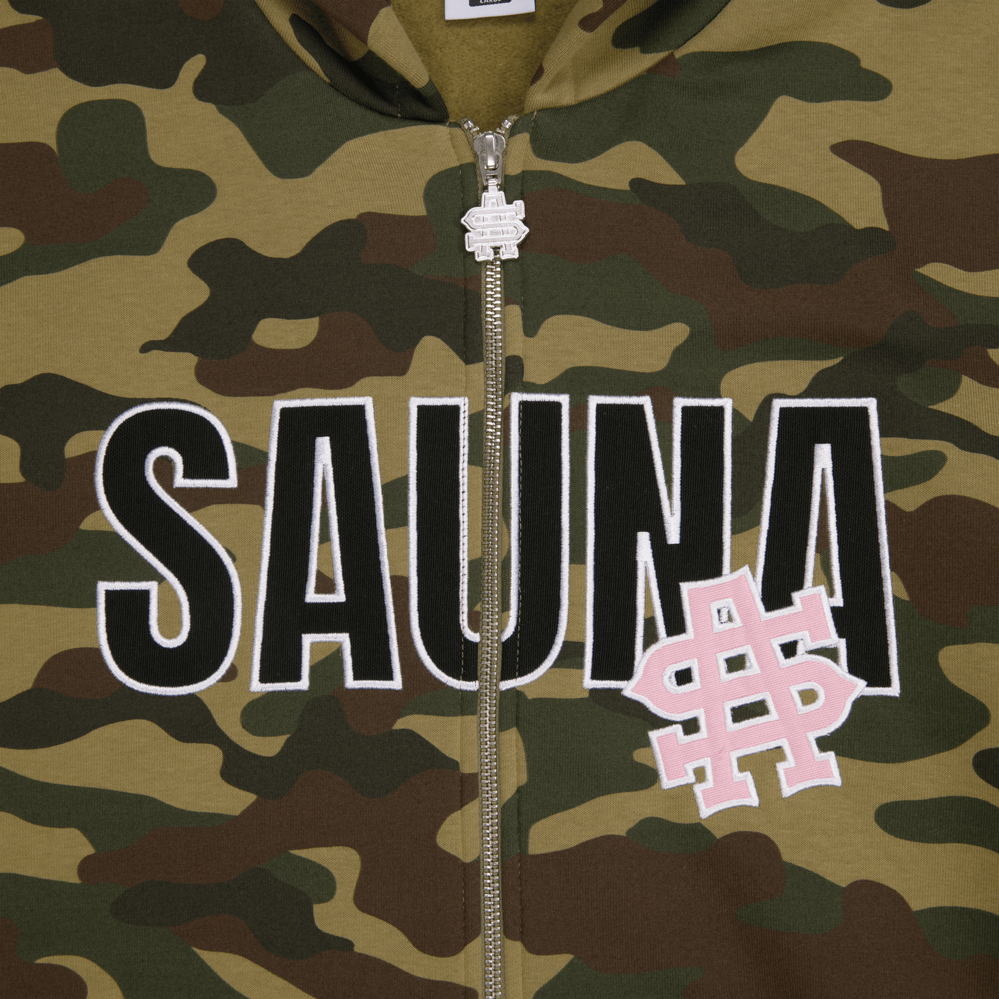 Blog Zip-Up Hoodie [Camo]