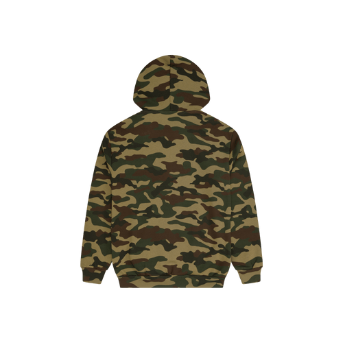 Blog Zip-Up Hoodie [Camo]