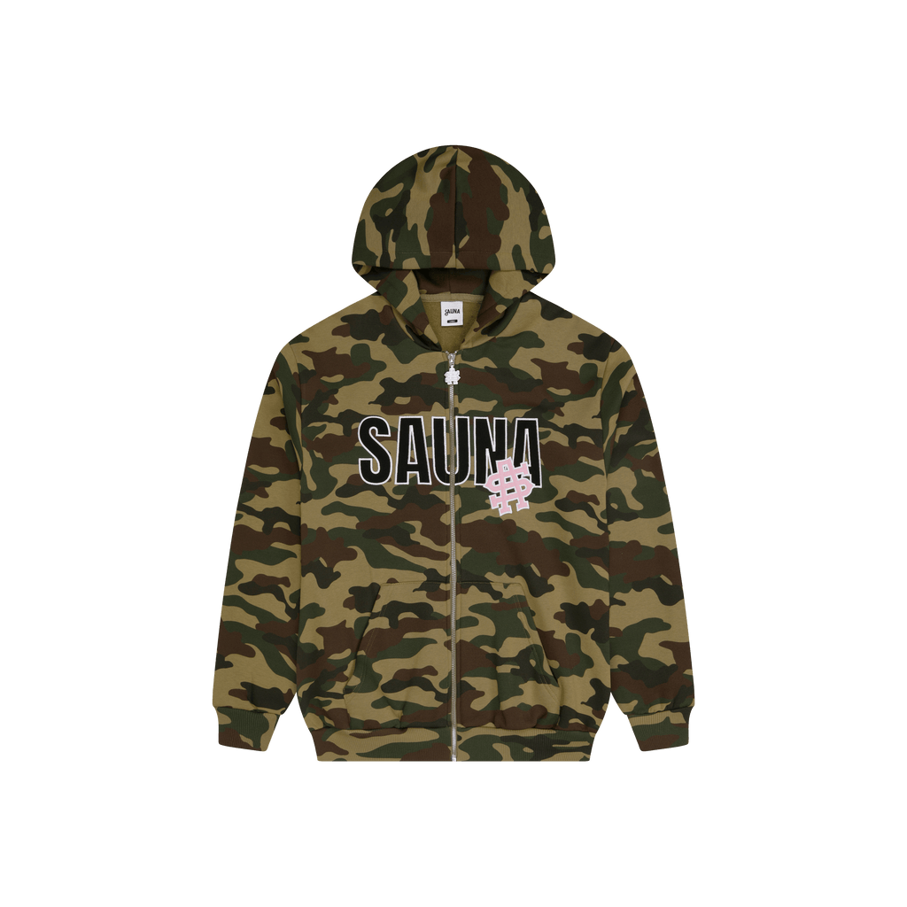 Blog Zip-Up Hoodie [Camo] – Shop Sauna