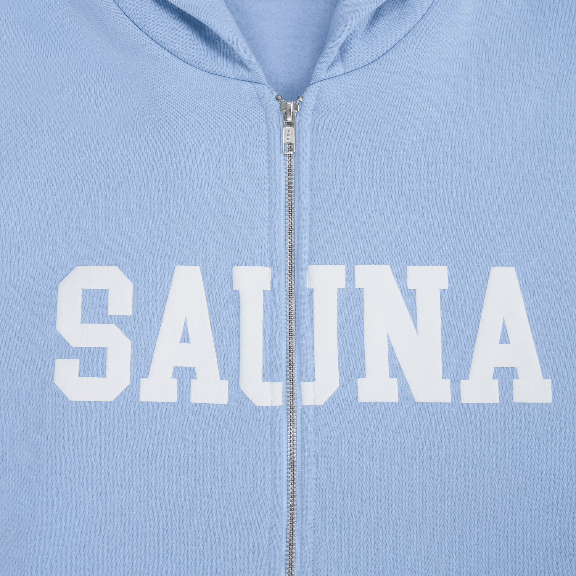 College Zip-Hoodie [Light Blue]