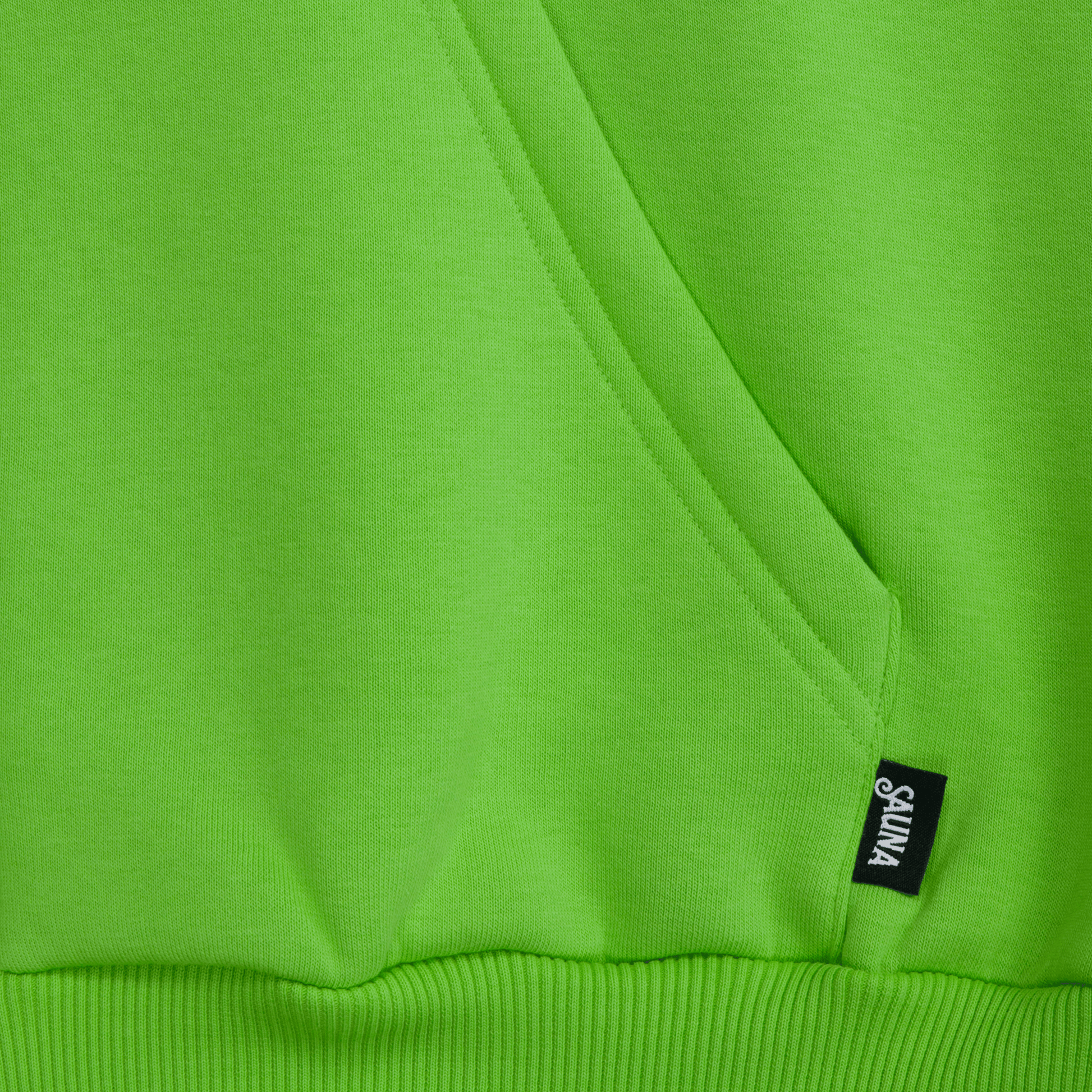 College Zip-Hoodie [Lime Green]