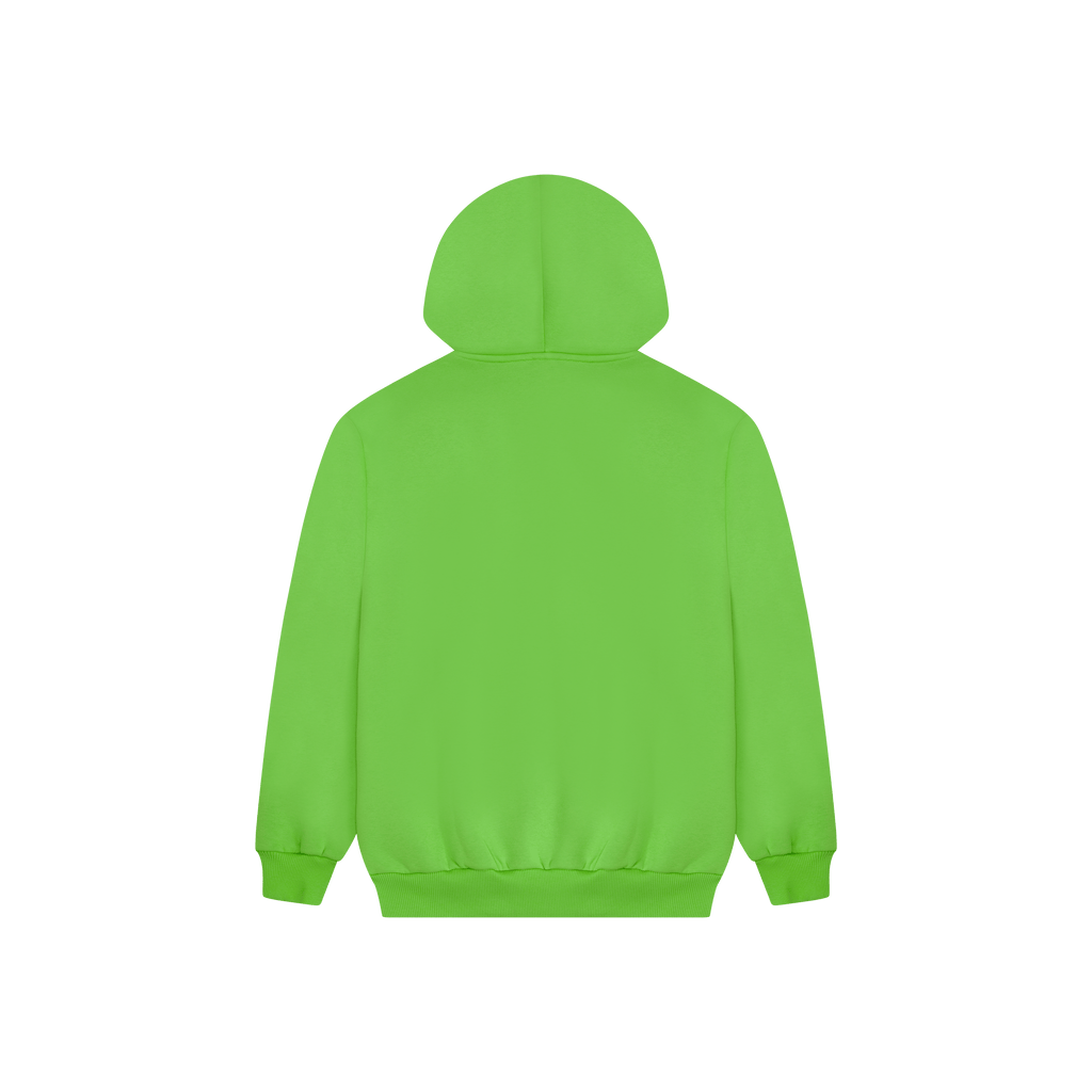 College Zip-Hoodie [Lime Green]