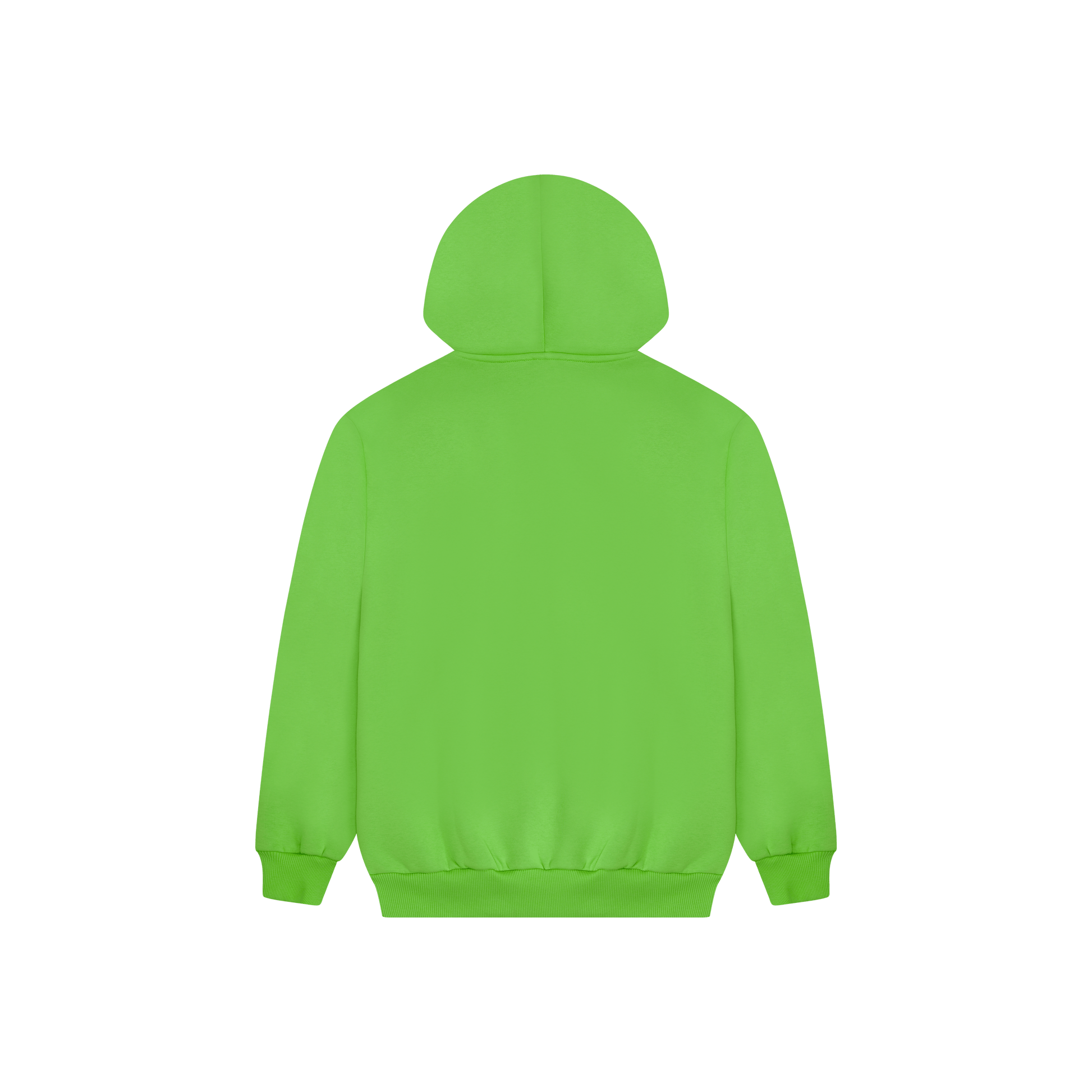 College Zip-Hoodie [Lime Green]