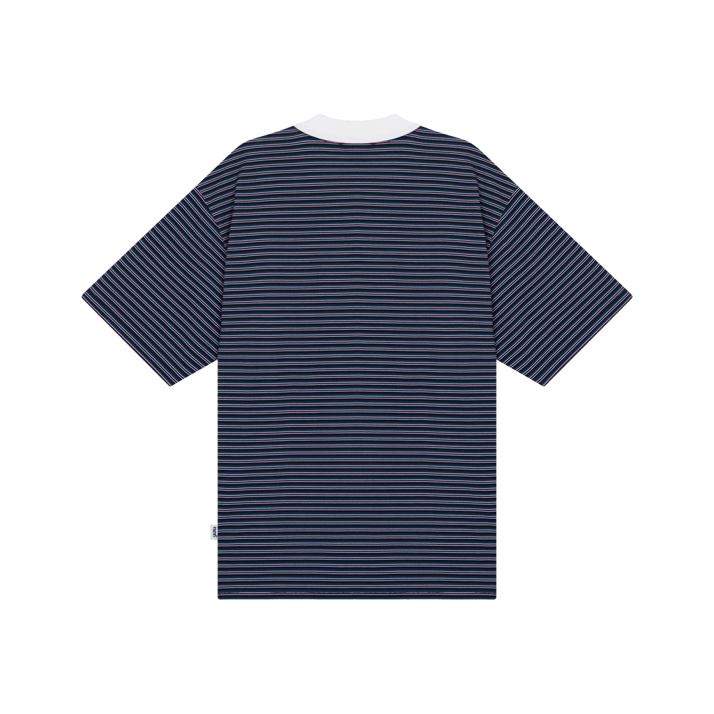 Retro Polo Shirt [Striped Blue] – Shop Sauna