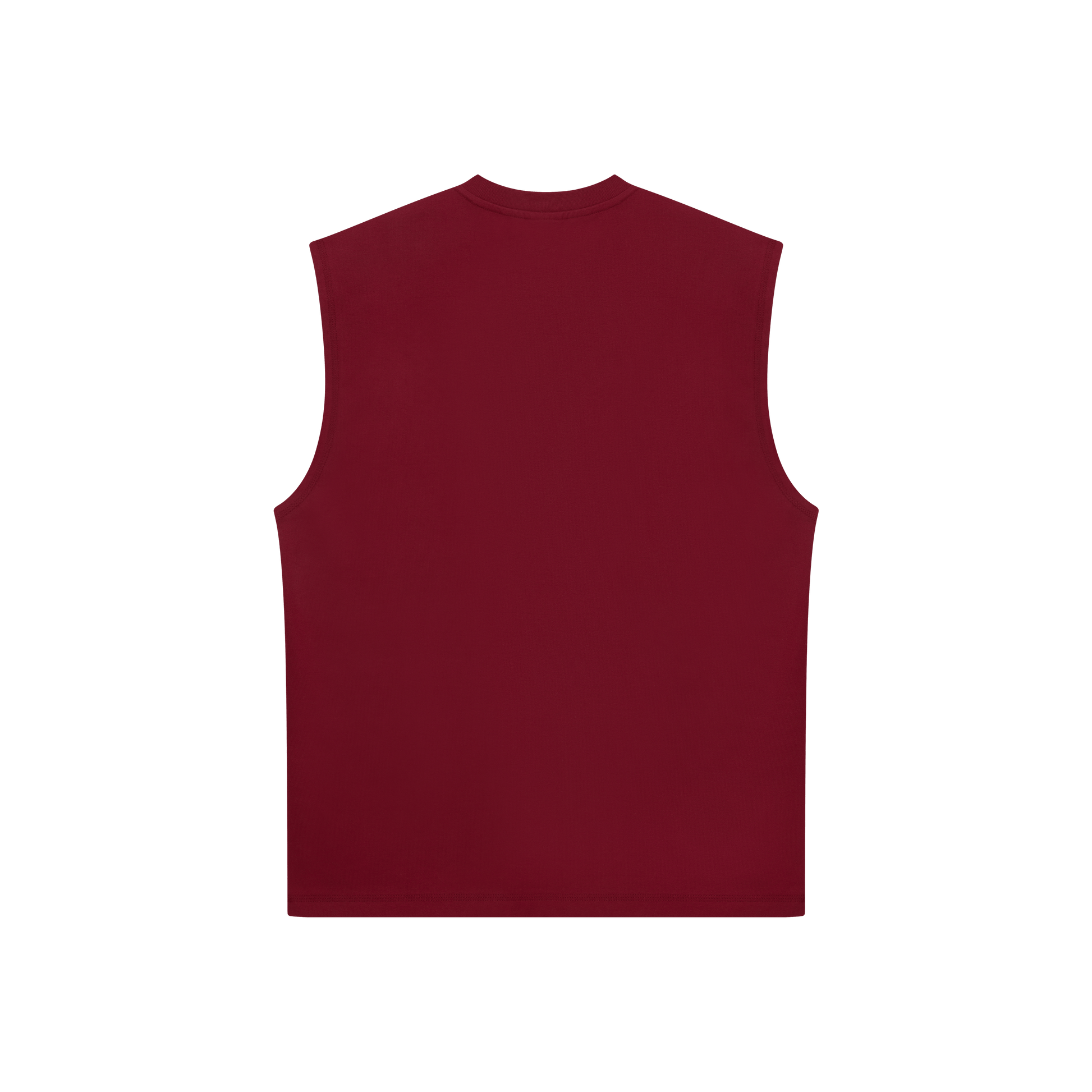 Sleeveless Tee [Burgundy]
